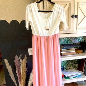 Pink Blush Dress / Maternity